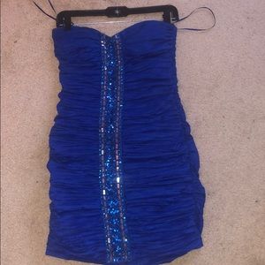 Beautiful blue special occasion dress